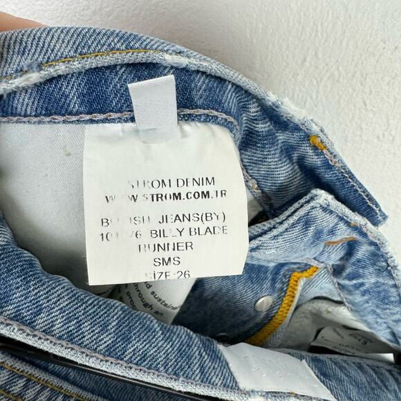 Boyish by HER NWT The Billy Ombre Blade Runner High Waist Button Fly Skinny Jean - Picture 8 of 9